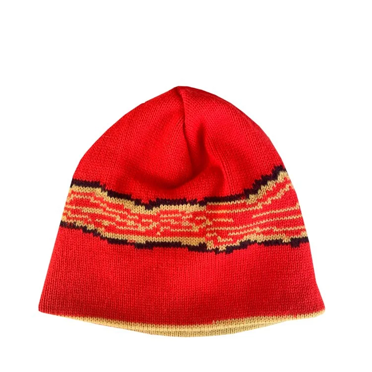 ま*ん様 2000s archive SALOMON knit cap Vintage Salomon Reversible Knit Beanie — RootsBK
